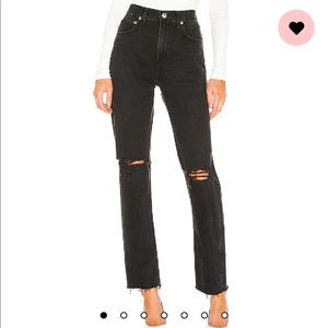 AGOLDE jeans - Cherie High Rise Straight in Distortion